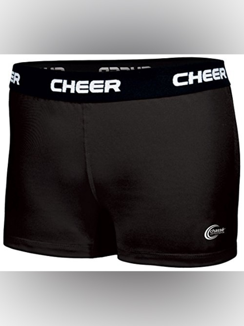 CHEER Black Athletic Cheer Shorts